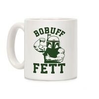 Boba Fett Vs Predator Coffee Mug by Doc Braham - Pixels