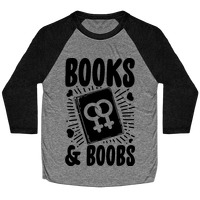 Books and Boobs T-Shirts | LookHUMAN