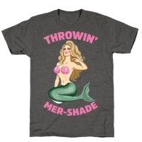 FinBadd 'Don't Throw Shade', Savage Mermaid T-Shirt