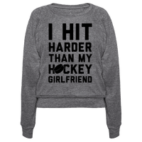 hockey girlfriend sweatshirt