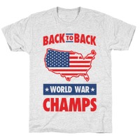 Back To Back World War Champs Tank Tops Lookhuman