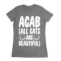 acab all cats are beautiful shirt