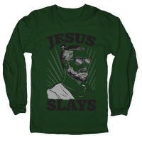 Jesus Slays T-Shirts | LookHUMAN