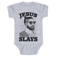 Jesus Slays T-Shirts | LookHUMAN