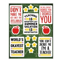 Happy Teacher Sticker – A Touch of Whimsy Designs