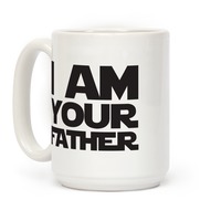 Dad, You Are My Father - Lego Darth Vader Heat Activated Star Wars 13 oz Coffee Mug/Cup