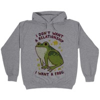 I Don't Want a Relationship I Want a Frog Pins | LookHUMAN