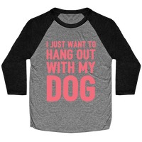 urbanwolfe I Just Want to Watch The Green Bay Packers and Hang with My Dog Tshirt Large