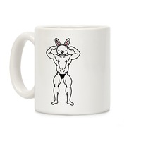 Buff Bunny Coffee Mugs