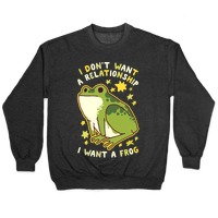 I Don't Want a Relationship I Want a Frog Coffee Mugs | LookHUMAN