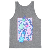 NSFW Pastel Penis Soda Bottles Long Sleeve T-Shirts