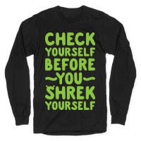 Check Yourself Before You Shrek Yourself Hooded Sweatshirts Lookhuman - check yourself before you shrek yourself roblox