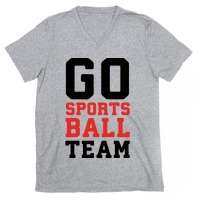 Go Sports Team! Funny Sports T-Shirt Brand New Adult T Shirt