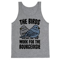 birds work for the bourgeoisie moletom com capuz