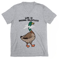 Life Is Ducking Relentless Duck Pins | LookHUMAN