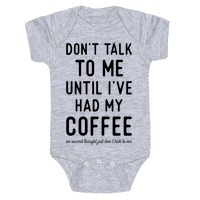 Don't Speak To Me Until I've Had My Coffee T-Shirt – Shirt Skills