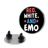 LookHUMAN Retired Emo Kid Lapel Pin