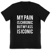 My Pain Is Chronic, But My Ass Is Iconic Shirt, Opossums T-shirt TE3684