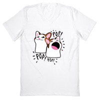 Pop Cat Hooded Sweatshirts Lookhuman - roblox pop cat shirt