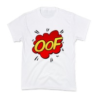 Oof Comic Sound Effect T Shirt Lookhuman