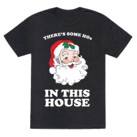 Washington Redskins Christmas There Is Some Hos In This House Santa Stuck  In The Chimney NFLShirt