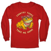 Country Toads Take Me Home Welcome Mat