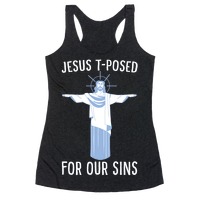 Jesus T-Posed For Our Sins Pins | LookHUMAN