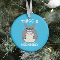 More Then Awesome My Stuffed Neighbor Inspired By My Neighbor Totoro Ornament  Christmas - Teespix - Store Fashion LLC