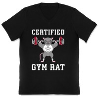 Certified Gym Rat Tank Tops | LookHUMAN