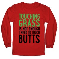  Go Touch Grass - Funny Meme T-Shirt : Clothing, Shoes & Jewelry