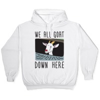 at all goat hoodie