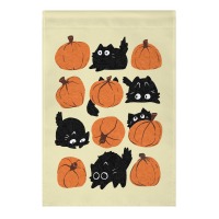 Pumpkin Cats Garden Flag