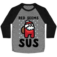 Red Seems Sus Santa Parody Stocking | LookHUMAN