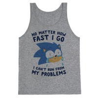 Sonic Can't Run From His Problems Coffee Mugs | LookHUMAN