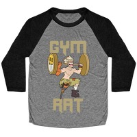 Hardcore Gym Rat” graphic tee, pullover hoodie, tank, onesie