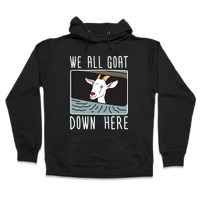 at all goat hoodie