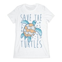 T-shirt Design - Save the Turtles Graphic by cithu09 · Creative