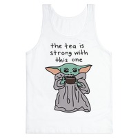 The Tea Is Strong With This One (Baby Yoda) Coffee Mugs | LookHUMAN