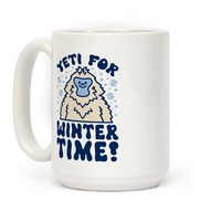 I Was Born Yeti Cute Kids Coffee Mug by Noirty Designs - Pixels