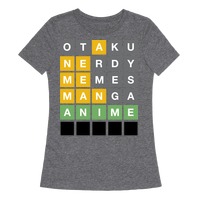 Anime Otaku Wordle Pullovers | LookHUMAN