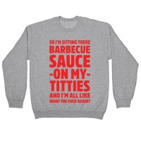 Sauce on titties barbecue Barbeque Sauce