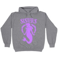 purple sisters hoodie