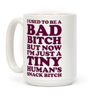 I Used To Be Cool Now Im A Tiny Persons Snack Bitch Mug, Funny Sarcastic Mom  Gift, Mug For Mom, Mothers Day Gift, Boy Mom, Mom Tribe,Momlife