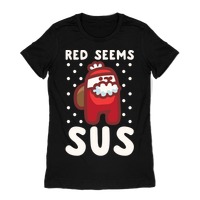 Red Seems Sus Santa Parody Stocking | LookHUMAN