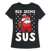 Red Seems Sus Santa Parody Stocking | LookHUMAN