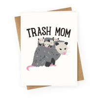 Trash Possum Valentine's Day Card