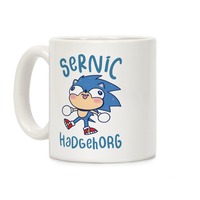 Derpy Sonic Sernic Hadgehorg Coffee Mugs