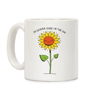 The Sun Will Rise And We Try Again Sunflower Mountain Mug 11oz 