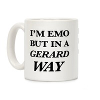 I'm Emo But in A Gerard Way Heavy Metal Coffee Mug for Sale by  davidtornado22x